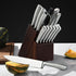 Küchenmesser Set 14-teilig | Hochkohlenstoffstahl mit ergonomischen Griffen
